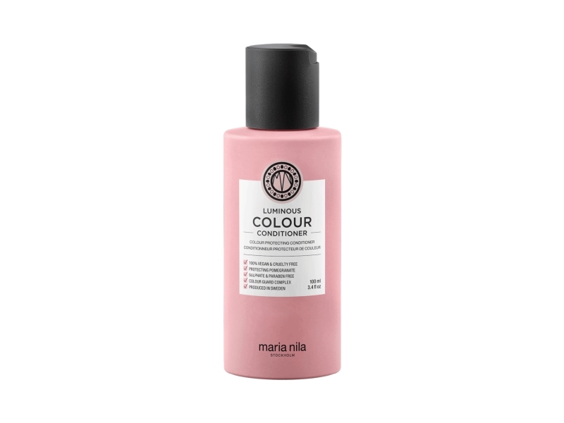 Maria Nila Luminous Colour Conditioner 100Ml Brightening And Strengthening Conditioner For Colored Hair Without Sulfates And Parabens