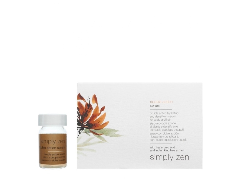 Simply Zen Set Simply Zen Double Action Leave In Scalp Treatment Serum For Density & Vitality 12 Pcs 5 Ml For Women