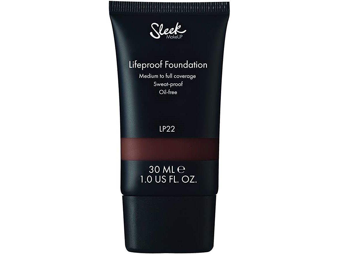 Sleek Makeup Lifeproof Oil Free High Cover Cream Foundation | Lp22 | 30 Ml