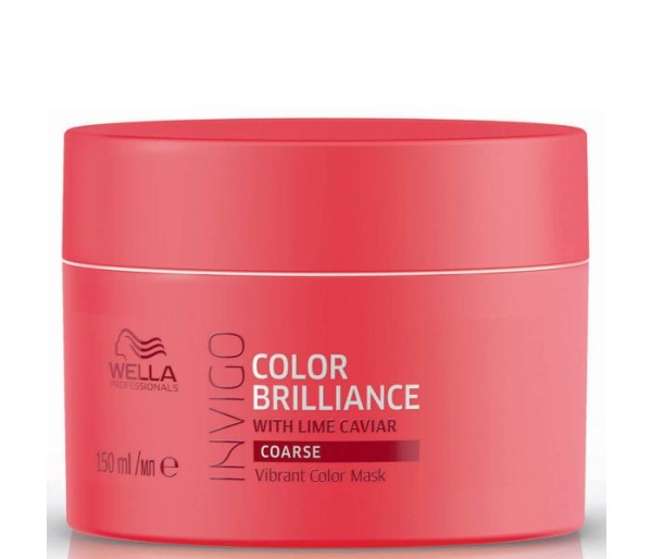 Wella Professionals Invigo Color Brilliance Maske Für Dickes/Dunkel Gefärbtes Haar, 150Ml