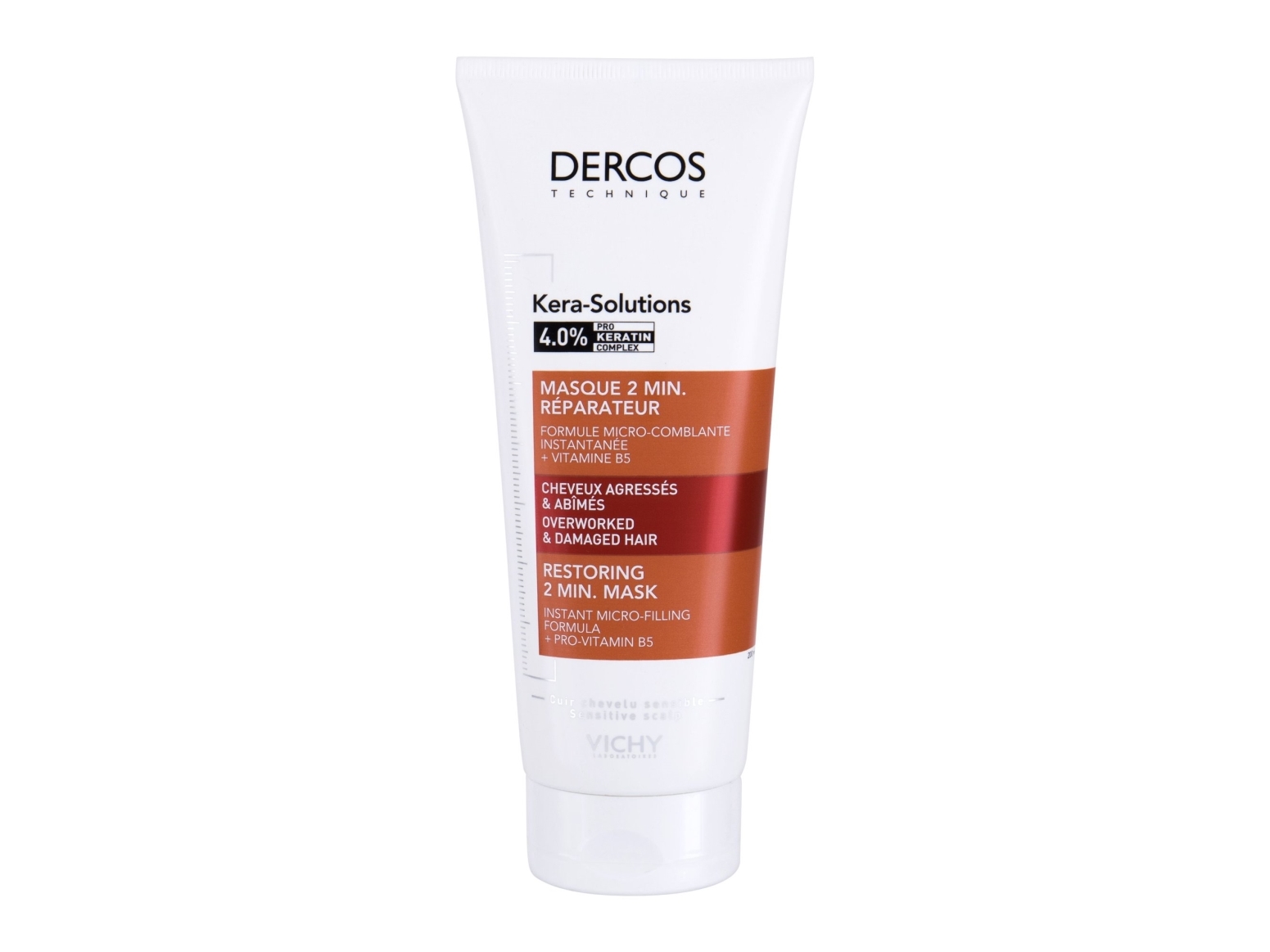 VICHY Dercos Technique Kera-Solutions 2 Min. Mask 200 ml 200 stk