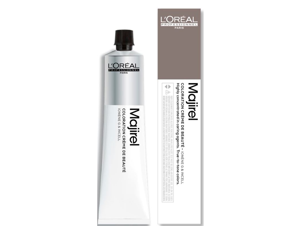 L`Oreal Professionnel Majirel 9.12 Permanente Haarfarbe, Schillernde Asche Sehr Dunkles Blond, 50Ml