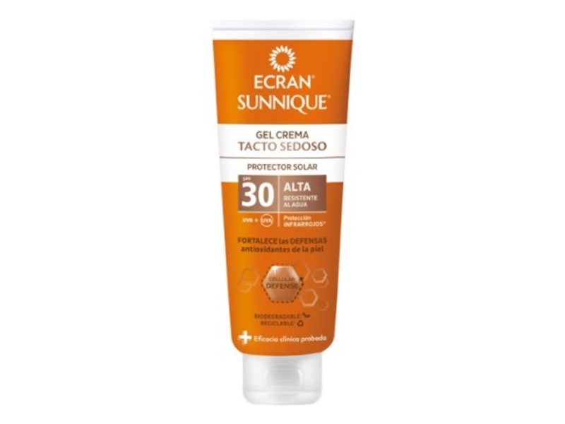 Ecran Ecran Sunnique Gel Creme Seide Touch Spf30 250 Ml