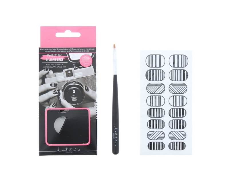 Bel London Lottie London Paint By Numbers Negleklistermærker, 9 Stk