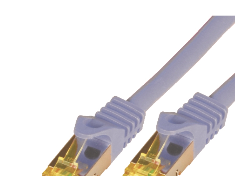 M-Cab Raw - Netværkskabel - Rj-45 (Han) Til Rj-45 (Han) - 3 M - Sftp, Pimf - Cat 7 - Halogenfri, Formet, Knastfri - Grå