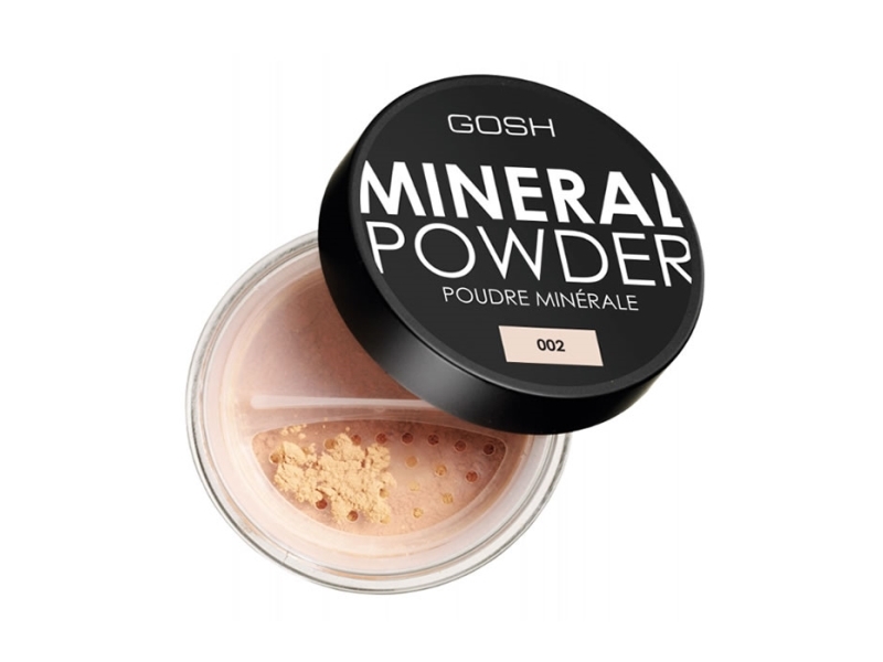 GOSH Mineral Powder, Universel, Alle hudfarver, Ivory, Pot, Mat, Kvinder