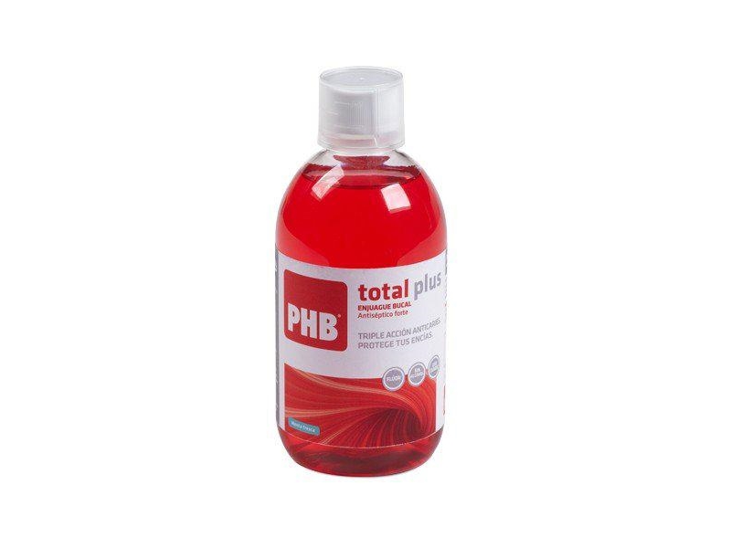 Phb Total Plus Fresh Mint Mouthwash 500Ml