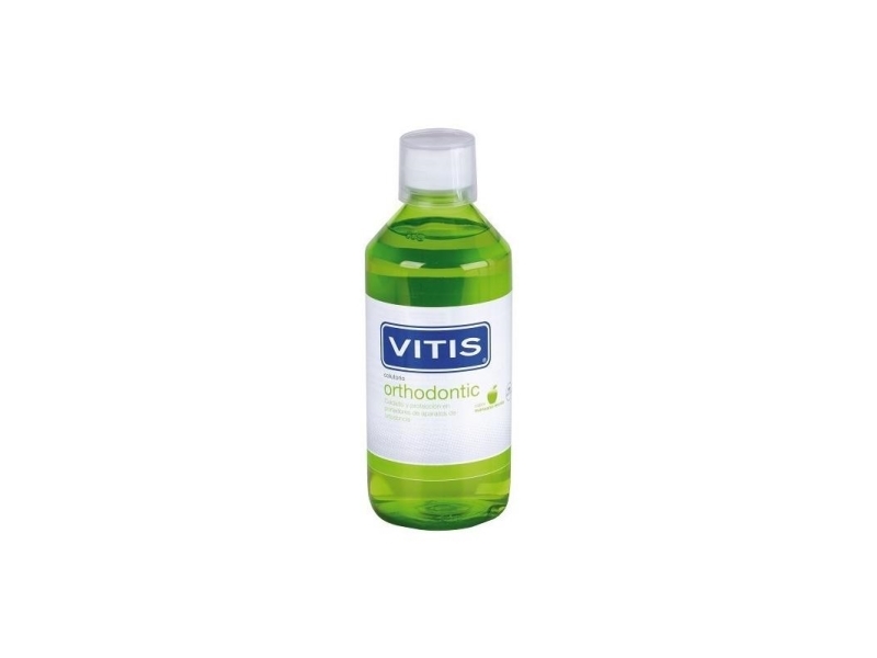 Vitis Orthodontic Colutorio Apple Mint Flavor 1000Ml
