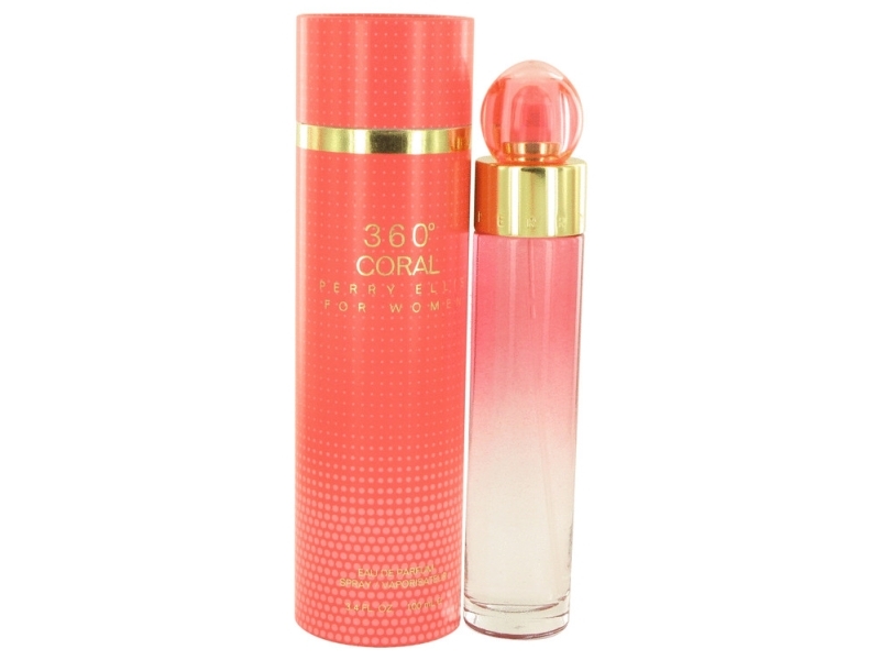 Perry Ellis 360 Coral For Women Eau De Parfum 3.4Oz
