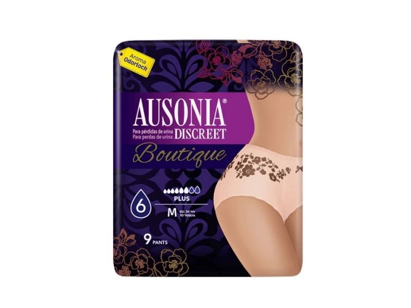 Ausonia Discreet Boutique Braguitas-Pants 9 vienetai