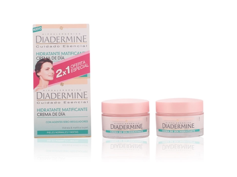 Diadermine Diadermine Moisturizing Mattifying Day Cream 50Ml Set 2 Pieces