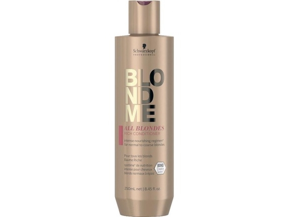 Schwarzkopf Professional_Blondme All Blondes Rich Conditioner Für Geschädigtes Blondes Haar 250Ml