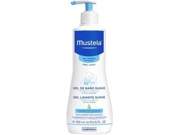 "Mustela Švelnus Vonios Gelis 500Ml