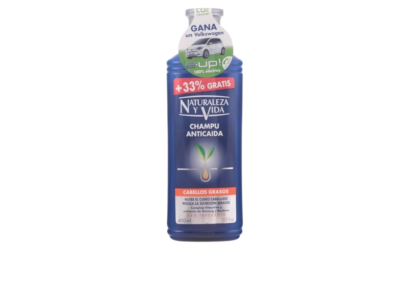Naturvital Antihair Loss Shampoo For Oily Hair 300 100Ml