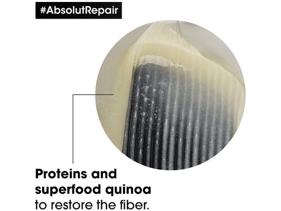 Sampon L`Oreal Professionnel Serie Expert Absolut Repair Gold Quinoa &Amp Protein, Pro Uscat/Deteriorat, 300Ml