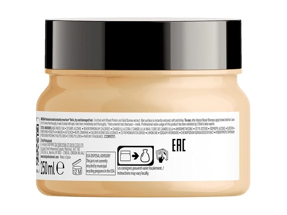 L'oral Professionnel Absolut Repair Gold Professional Mask 250Ml