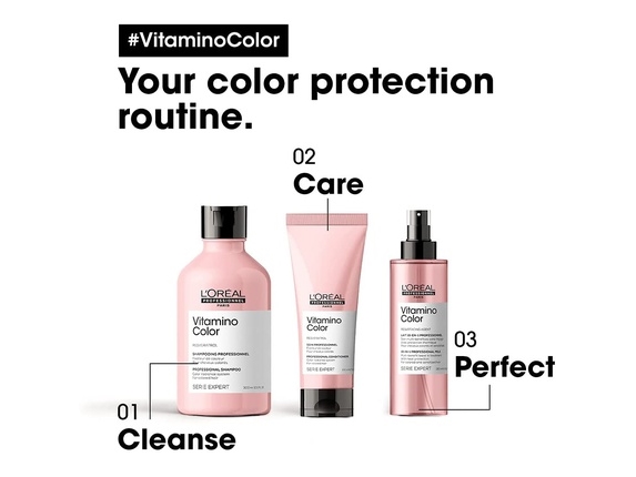 L`Oreal Professionnel Expert Serie Vitamino Color Resveratrol Haarspülung, Farbbehandeltes Haar, 200Ml