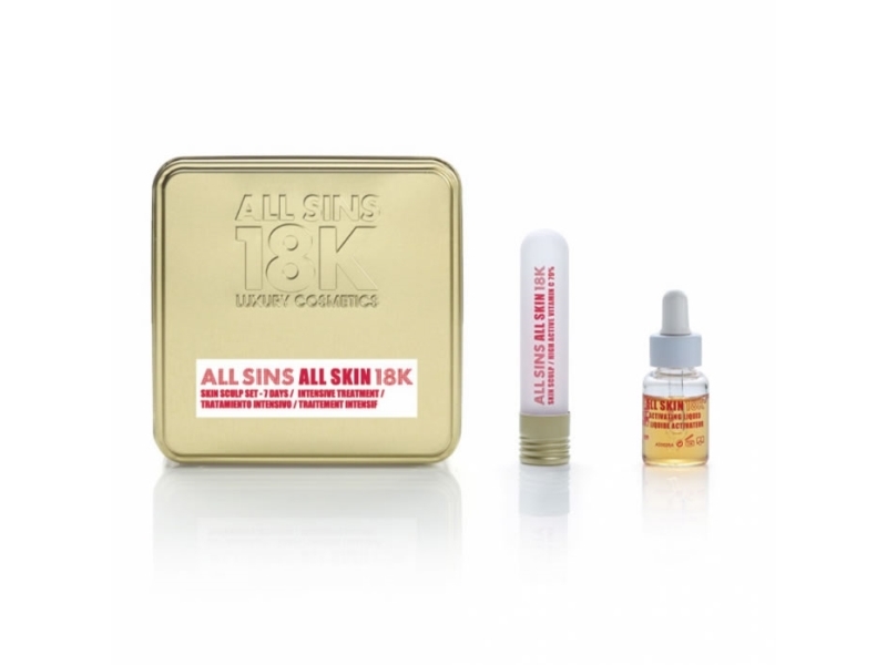 All Sins 18K All Sins 18K All Skin Sculp 7 Days Intensive Treatment Set 2 Pieces