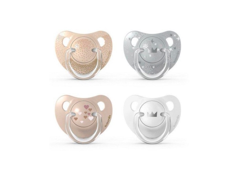 Suavinex Silikon-Schnuller Anatomisch 0-6M (2 Stk)