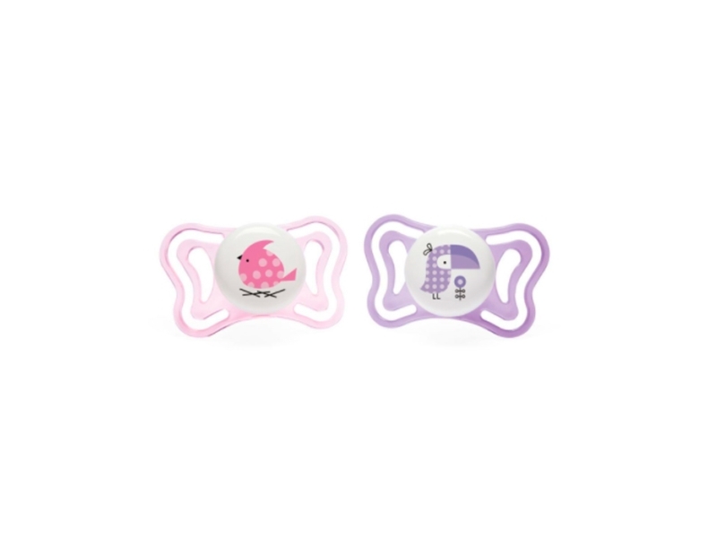 Billede af Chicco 710311-Pacifier Physio Light 2-6M Sil A 2Pcs