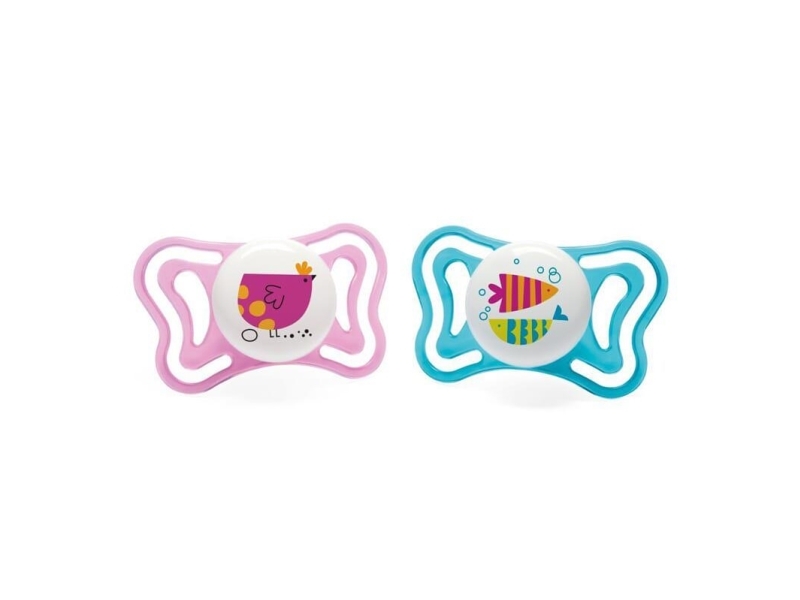 Billede af Chicco 710351-Pacifier Physio Light 16-36M Sil A 2Pcs
