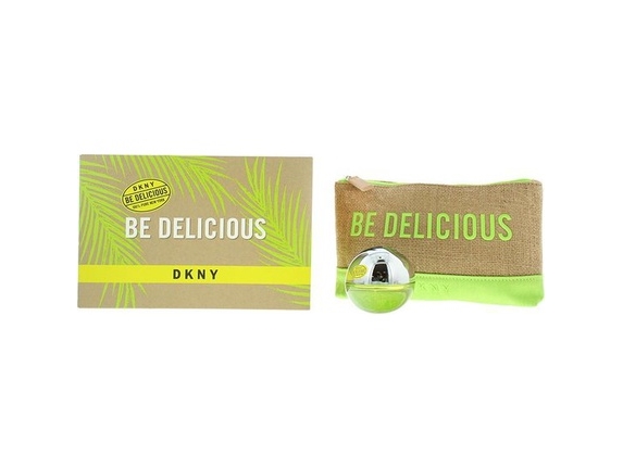 Bundle Donna Karan Dkny Be Delicious Edp 30Ml + Make-Up Taske