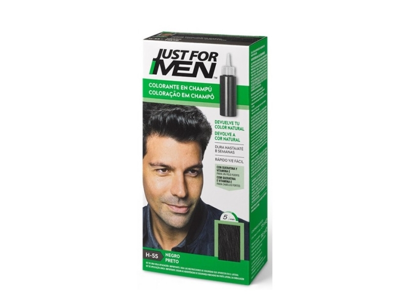 Just For Men Just For Men Natural Black Shampoo Colouring Shampoo 30Ml