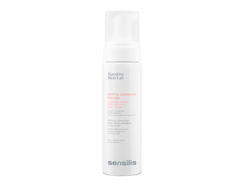 Sensilis Gentle Cleansing Mousse 200Ml For Sensitive And Reactive Skin