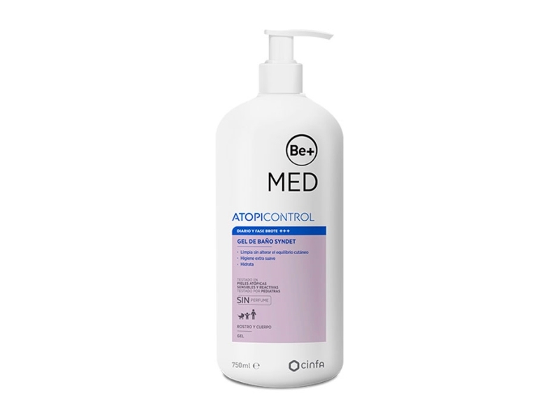 Be+ Syndet Atopic Skin Bath Gel 750Ml