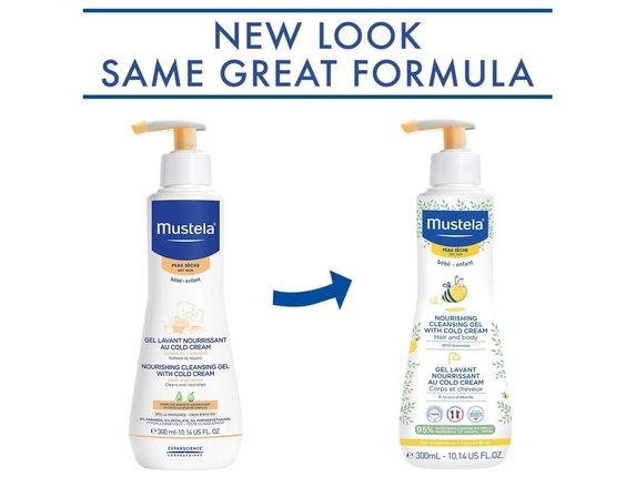 Mustela Nourishing Cleansing Gel With Cold Cream 300Ml