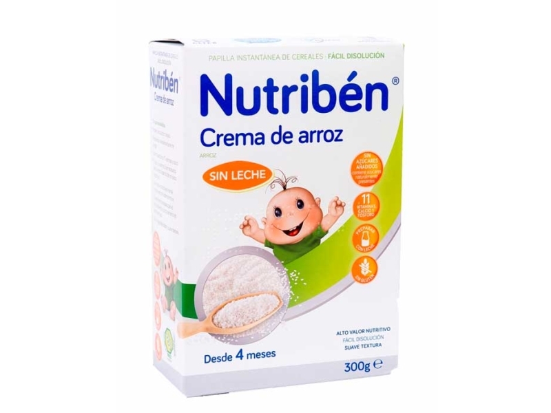 Nutriben Gluten Free Rice Cream 300G