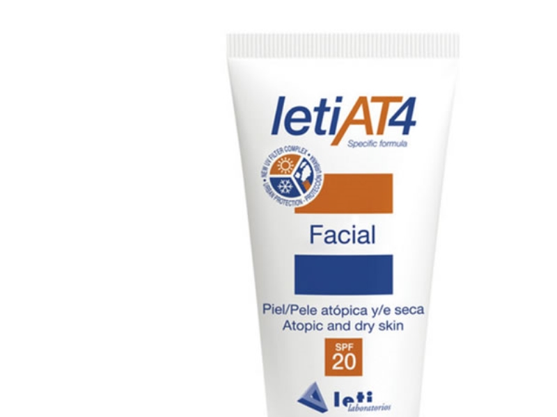 Leti At4 Facial Cream Spf 20 50Ml Sunscreen For Face