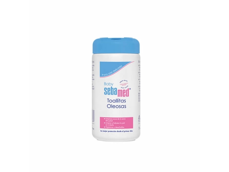 Sebamed Baby Baby Oil servetėlės 70 vnt