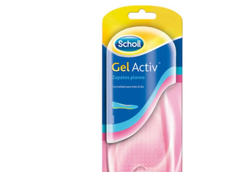 "Scholl Gelactiv" Einlagen Für Flache Schuhe, Größe 35-40,5