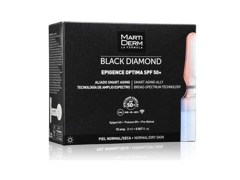 Martiderm Black Diamond Epigence Optima Spf50 30X2ml High Protection Sunscreen