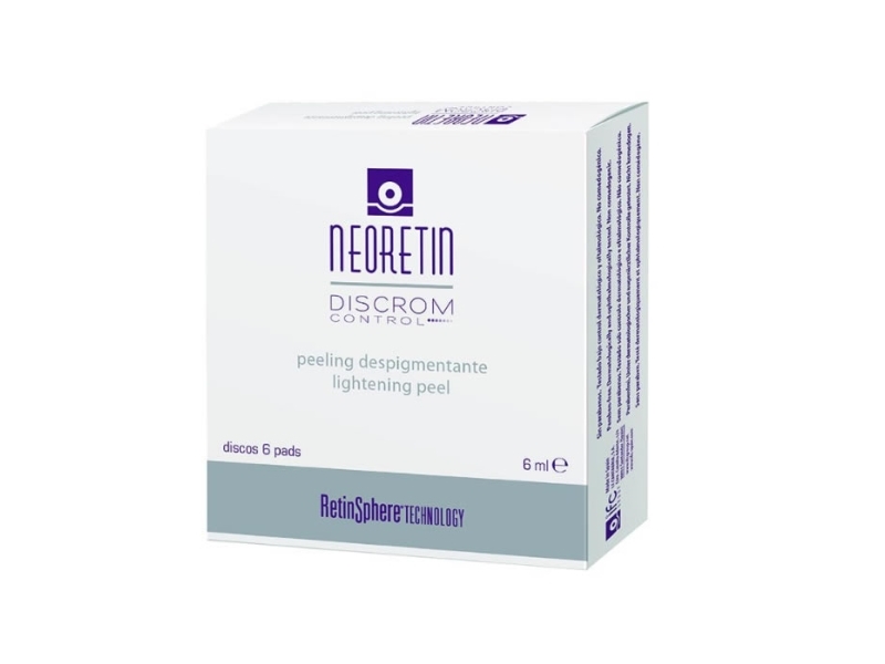 Neoretin Exfoliating Skin Pads Discrom Control Lightening Peel Pads 6 Pieces