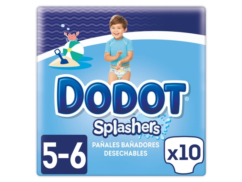 Dodot Splashers T-5 vaipat 10 kpl