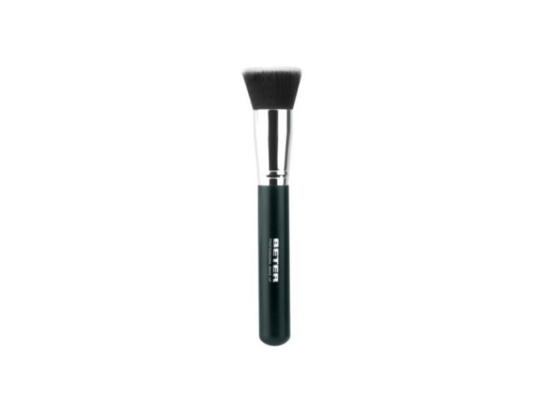 Brocha Maquillaje Kabuki Plana Pelo Sinta C Tico 17 Cm