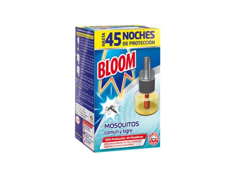 Bloom Mosquitoes elektrinis pakaitinis skystis 45 naktys