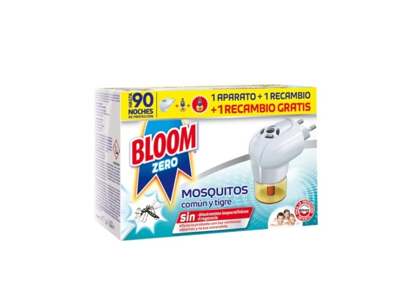 „Bloom Zero Mosquitoes“ 1 Elektrisches Gerät + 2 Zusatz-Aufsätze