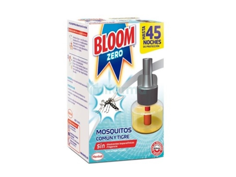Bloom Zero Mosquitoes Flydende Elektrisk Refill 45 Nætter