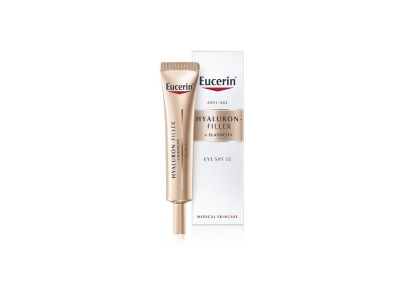 Eucerin Anti-Edad Hyaluron-Filler + Elasticity Eye Cream Spf 20 15 Ml