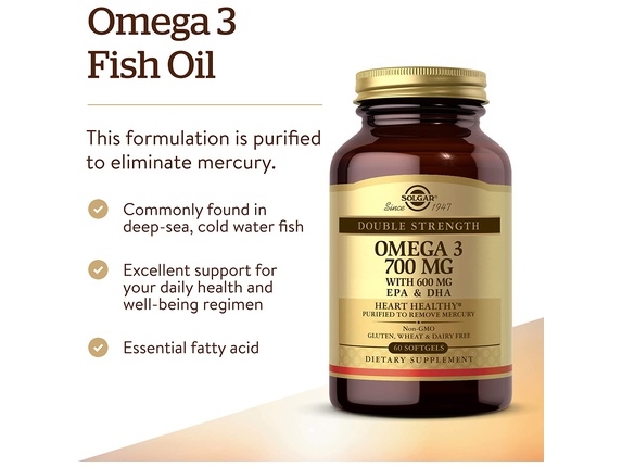 Solgar Omega 3 Double Strength Softgels Pack Of 60