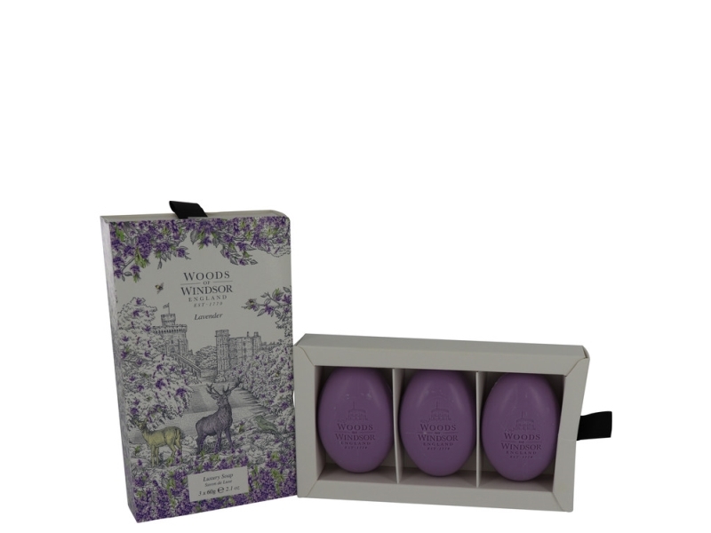 Lavender By Woods Of Windsor Fine English Soap 3 X 60 G / 3 X 60 G Women
