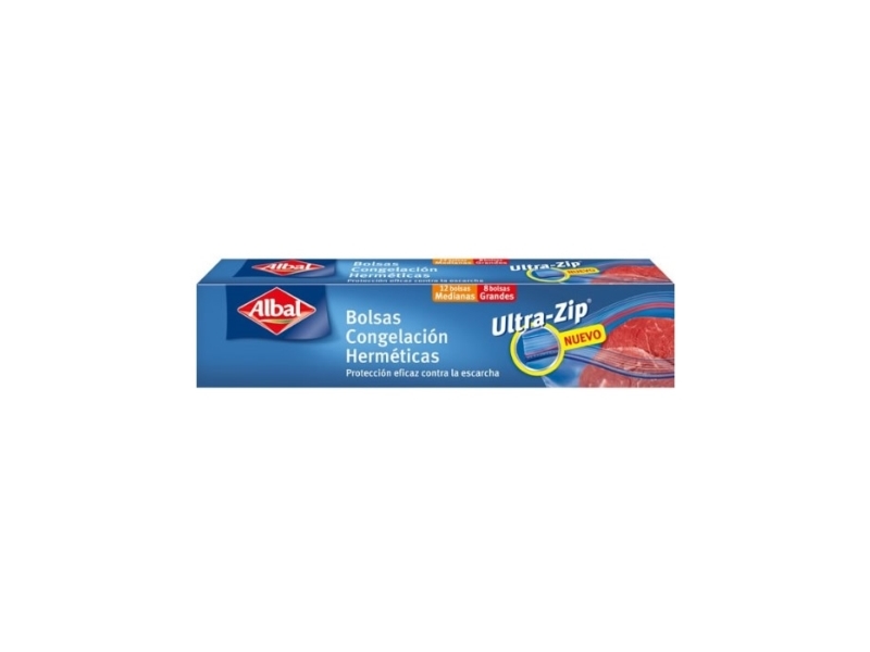 Albal Ultra-Zip kylväska 2 storlekar (20 st) | Köksapparater - Köksmaskiner - Vakuumförpackningsmaskiner | GameStuff