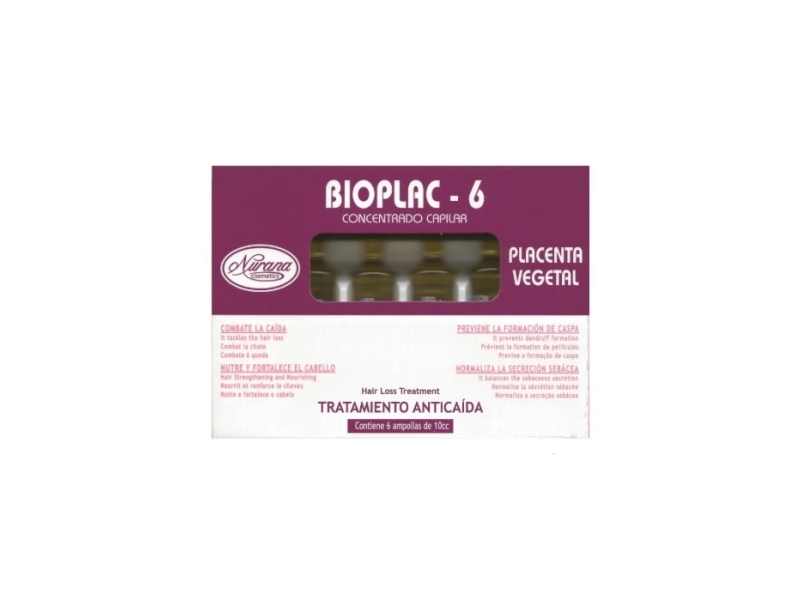 Nurana Bioplac 6 Anti Hair Loss Treatment Ampoules 6X10ml