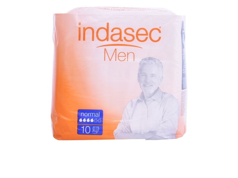 "Indasec Men's Absorbent Normal 10 Stk