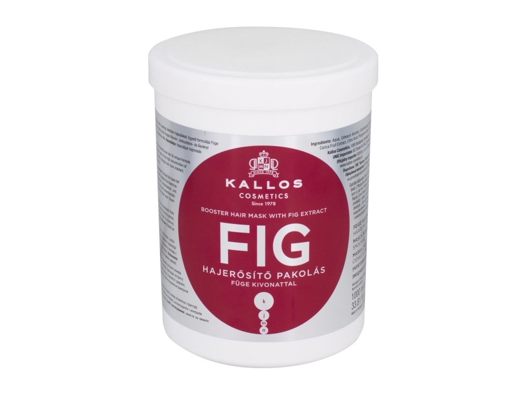 Kallos Fig Booster Hair Mask With Fig Extract - 1000Ml
