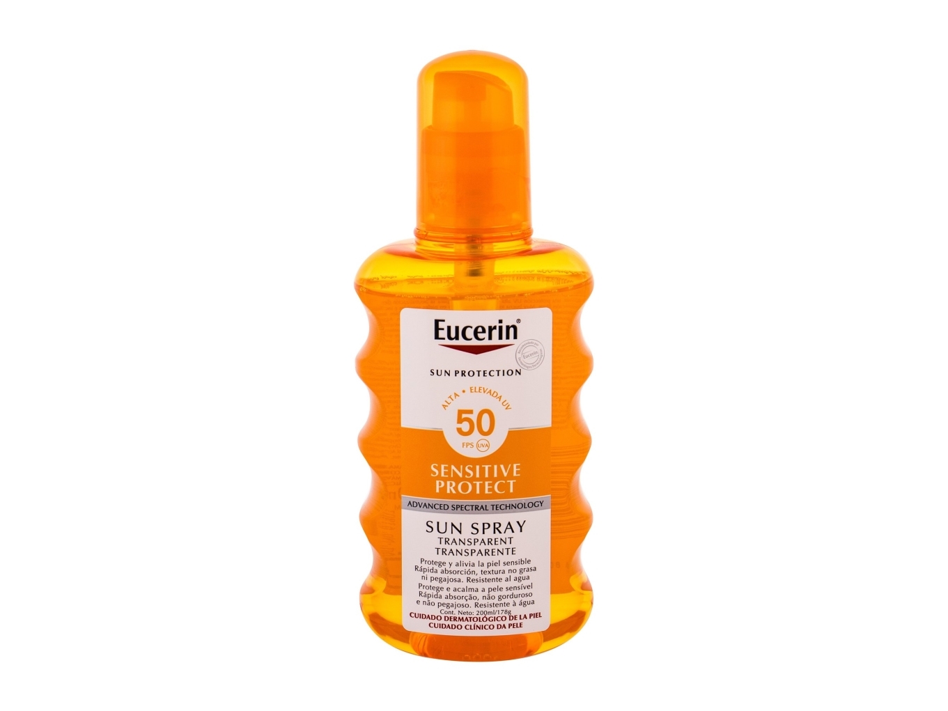 Eucerin Sun Protection Oil Control Dry Touch Sun Spray Transparent SPF 50+ 200 ml