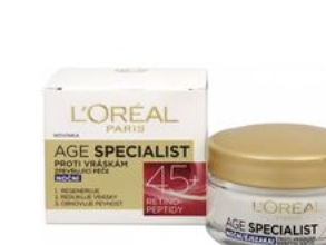 L'oral Paris Night Wrinkle Cream Age 45 Specialist 50 Ml